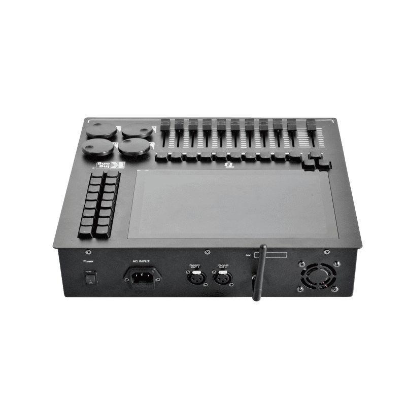 LAMPO Baton T1 consolle professionale mini 2 universi con flightcases kingkong 1