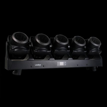 Barra LED Motorizzata Professionale su Sfondo Nero